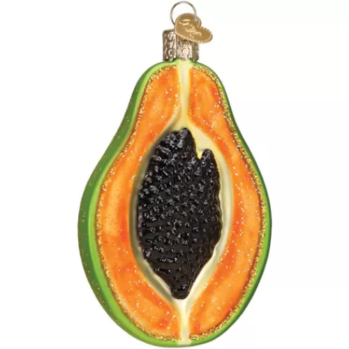 Food And Beverage Ornaments^Tannenbaum Holiday Shop Papaya