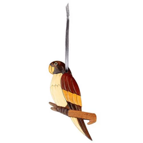 Animal Ornaments^Tannenbaum Holiday Shop Parrot Ornament