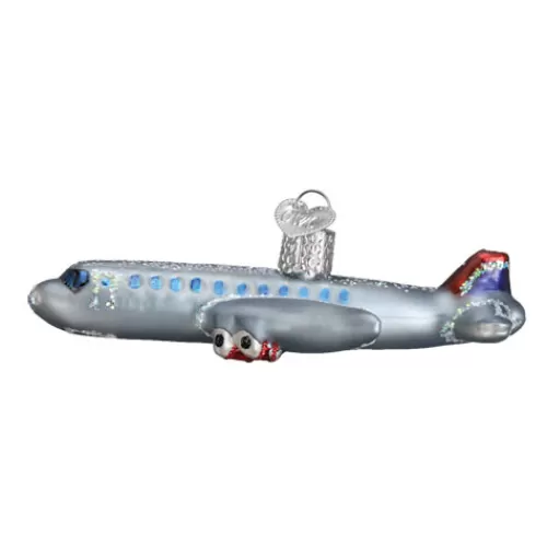 Travel And Destination Ornaments>Tannenbaum Holiday Shop Passenger Plane