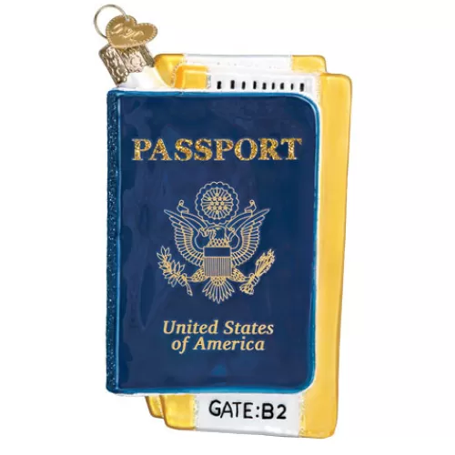 Travel And Destination Ornaments>Tannenbaum Holiday Shop Passport