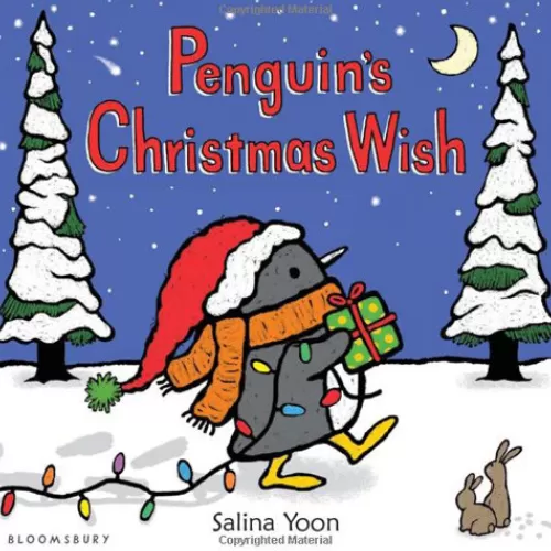 Books^Tannenbaum Holiday Shop Penguin's Christmas Wish Board Book