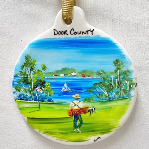 Door County Ornaments And Gifts>Tannenbaum Holiday Shop Peninsula State Park Golf Flat Ornament