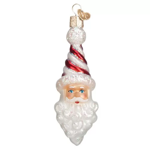 Santa Ornaments^Tannenbaum Holiday Shop Peppermint Twist Santa