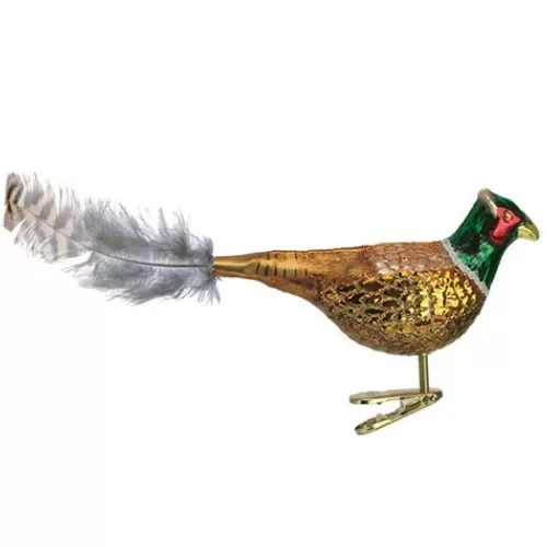 Animal Ornaments^Tannenbaum Holiday Shop Pheasant Ornament