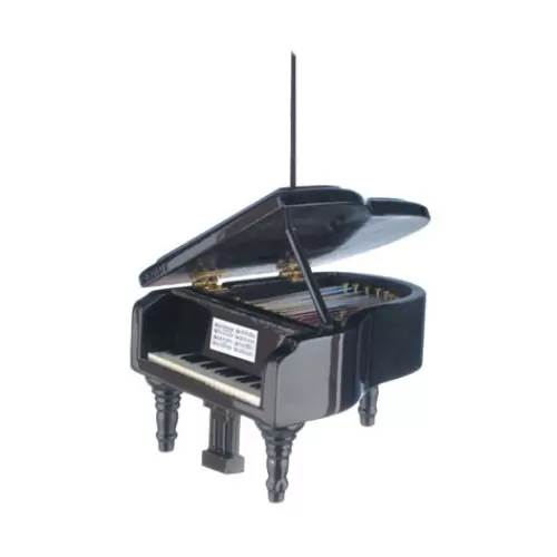 Music Ornaments>Tannenbaum Holiday Shop Piano Grand Black Ornament