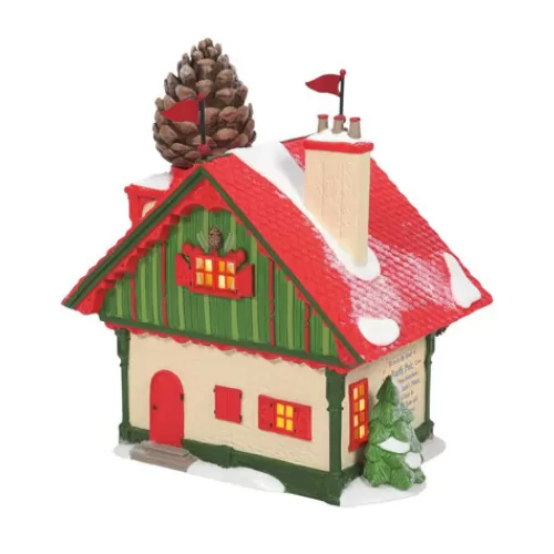 Department 56 - Villages^Tannenbaum Holiday Shop Pine Cone Bed & Breakfast