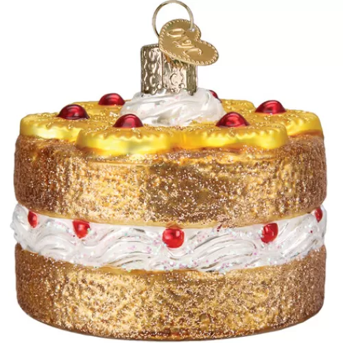 Food And Beverage Ornaments^Tannenbaum Holiday Shop Pineapple Upsidedown Cake