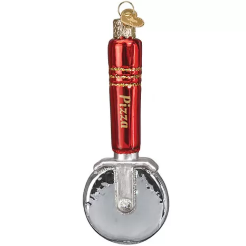 Food And Beverage Ornaments^Tannenbaum Holiday Shop Pizza Cutter