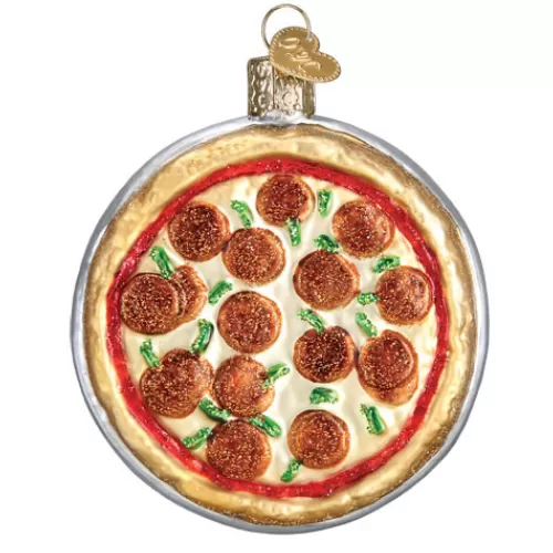 Food And Beverage Ornaments^Tannenbaum Holiday Shop Pizza Pie