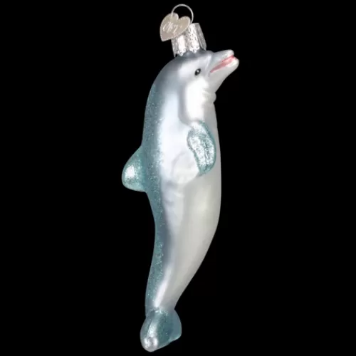 Animal Ornaments^Tannenbaum Holiday Shop Playful Dolphin