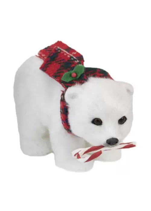 Indoor Decor^Tannenbaum Holiday Shop Polar Bear With Candy Canes