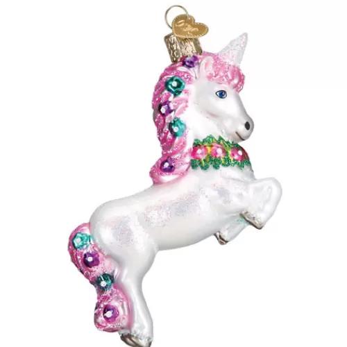 Animal Ornaments^Tannenbaum Holiday Shop Prancing Unicorn