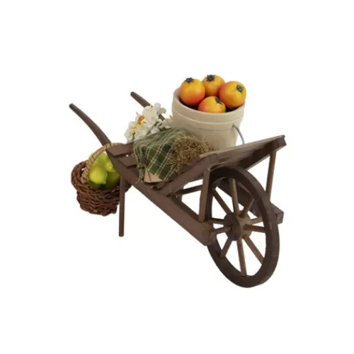 Indoor Decor^Tannenbaum Holiday Shop Produce Wheelbarrow