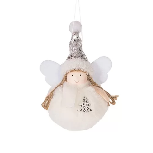 Angels Figurines And Ornaments>Tannenbaum Holiday Shop Puff Ball Angel