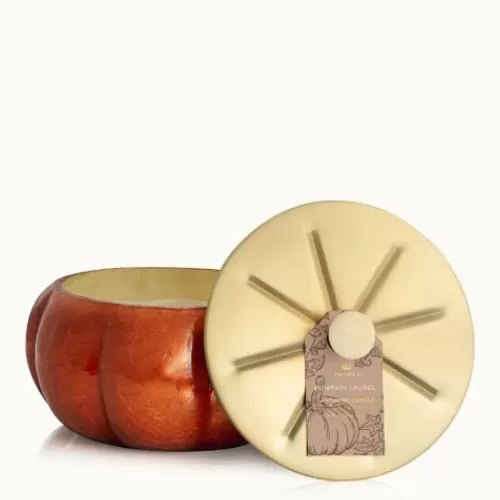 Candles And Home Fragrances^Tannenbaum Holiday Shop Pumpkin Laurel Statement Large Candle