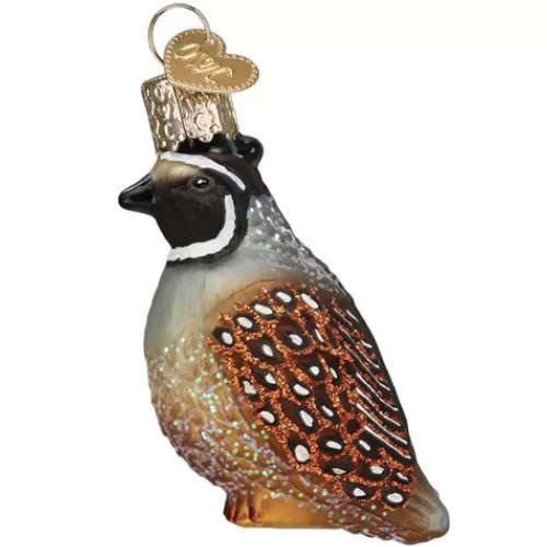 Animal Ornaments^Tannenbaum Holiday Shop Quail