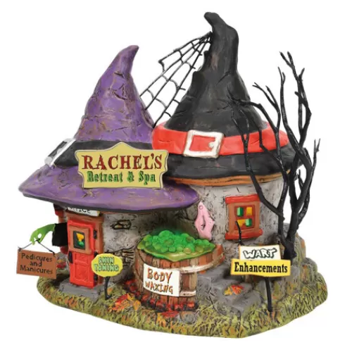 Department 56 - Halloween Village>Tannenbaum Holiday Shop Rachel's Retreat & Spa