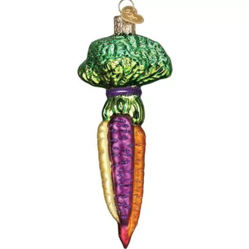 Food And Beverage Ornaments^Tannenbaum Holiday Shop Rainbow Carrots