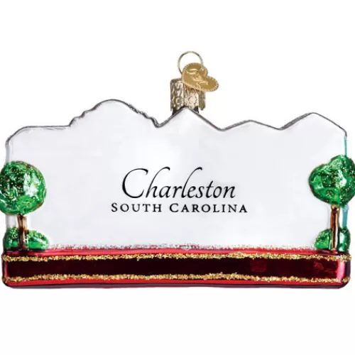 Travel And Destination Ornaments>Tannenbaum Holiday Shop Rainbow Row