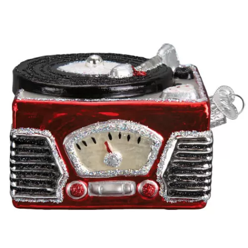 Music Ornaments>Tannenbaum Holiday Shop Record Player