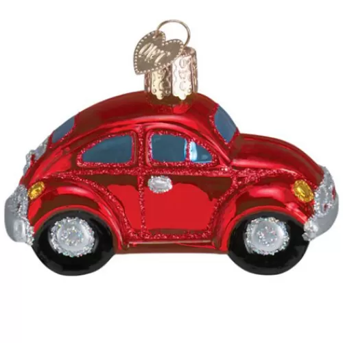 Travel And Destination Ornaments>Tannenbaum Holiday Shop Red Buggy