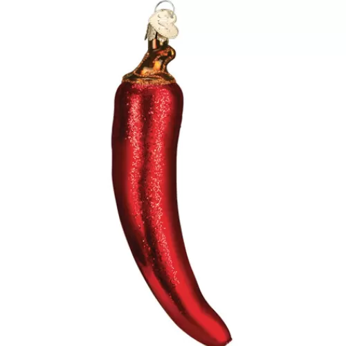 Food And Beverage Ornaments^Tannenbaum Holiday Shop Red Chili Pepper