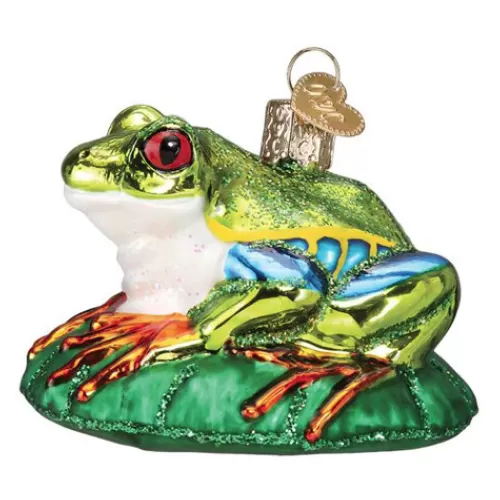 Animal Ornaments^Tannenbaum Holiday Shop Red-Eyed Tree Frog