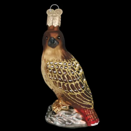 Animal Ornaments^Tannenbaum Holiday Shop Red-Tailed Hawk