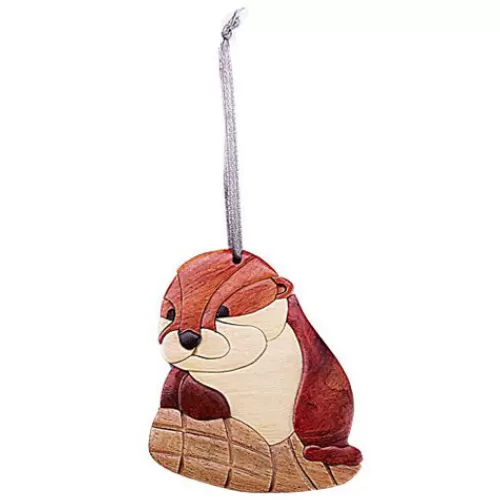 Animal Ornaments^Tannenbaum Holiday Shop River Otter Ornament