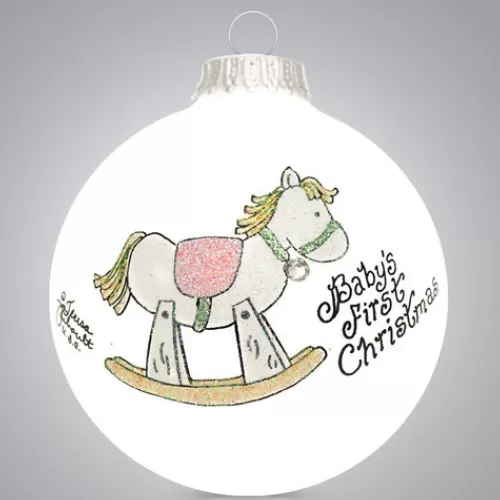 Baby Ornaments And Gifts^Tannenbaum Holiday Shop Rocking Horse Girl Ornament