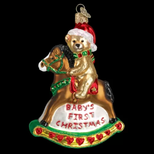 Animal Ornaments^Tannenbaum Holiday Shop Rocking Horse Teddy