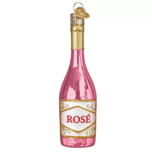 Food And Beverage Ornaments^Tannenbaum Holiday Shop Rose Wine