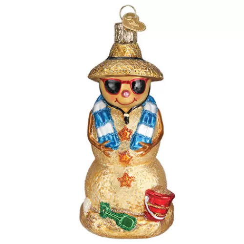 Snowman Ornaments>Tannenbaum Holiday Shop Sand Snowman