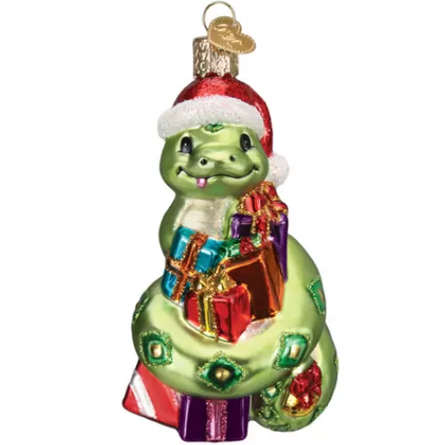 Animal Ornaments^Tannenbaum Holiday Shop Santa Snake