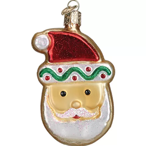 Food And Beverage Ornaments^Tannenbaum Holiday Shop Santa Sugar Cookie