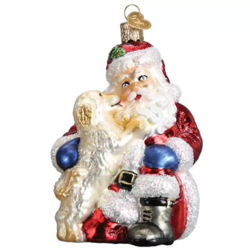 Animal Ornaments^Tannenbaum Holiday Shop Santa's Puppy Love