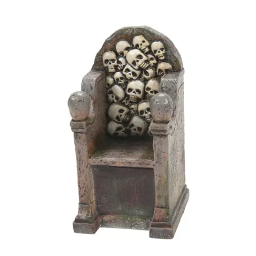 Department 56 - Halloween Village>Tannenbaum Holiday Shop Scary Skeltons Throne