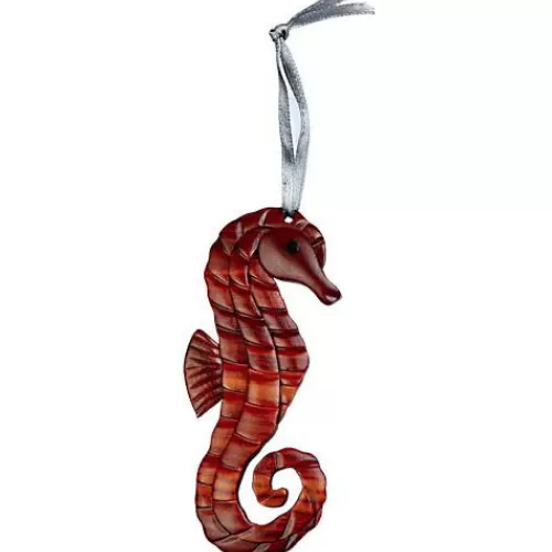 Animal Ornaments^Tannenbaum Holiday Shop Sea Horse Ornament