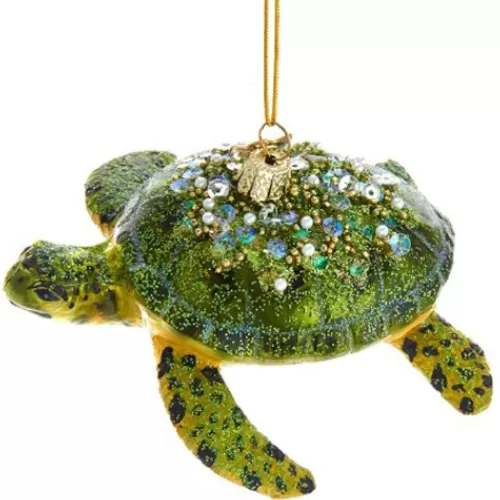 Animal Ornaments^Tannenbaum Holiday Shop Sea Turtle Ornament