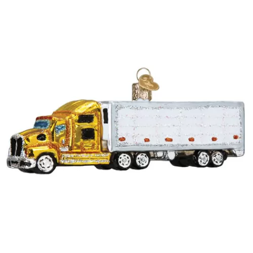 Novelty Ornaments^Tannenbaum Holiday Shop Semi Truck