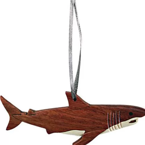 Animal Ornaments^Tannenbaum Holiday Shop Shark Ornament