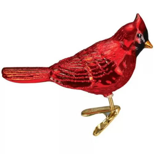 Animal Ornaments^Tannenbaum Holiday Shop Shiny Red Northern Cardinal