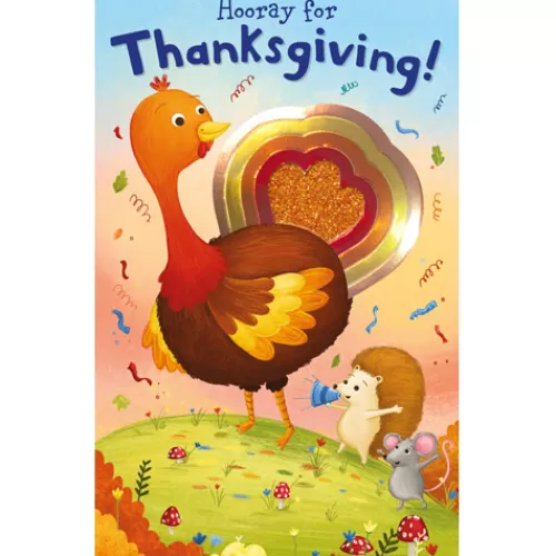 Books And Puzzles>Tannenbaum Holiday Shop Shiny Shapes: Hooray For Thanksgiving Book