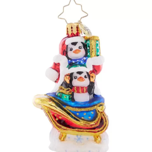 Animal Ornaments^Tannenbaum Holiday Shop Silliest Sleigh Ride Gem