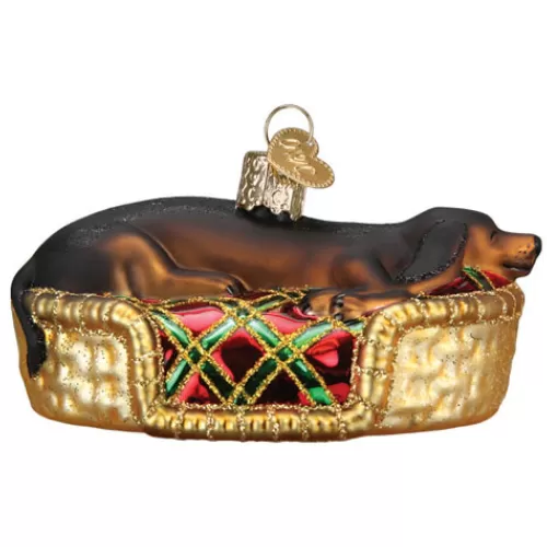 Animal Ornaments^Tannenbaum Holiday Shop Sleepy Dachshund