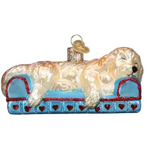 Animal Ornaments^Tannenbaum Holiday Shop Sleepy Doodle Dog