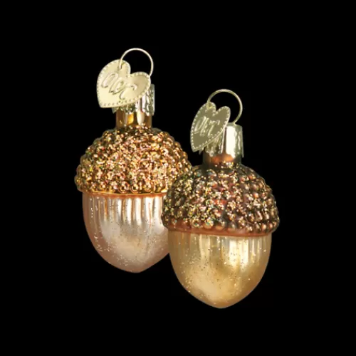 Food And Beverage Ornaments^Tannenbaum Holiday Shop Small Acorn (A)