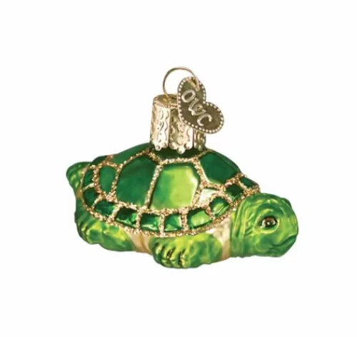 Animal Ornaments^Tannenbaum Holiday Shop Small Turtle Ornament