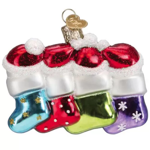 Snowman Ornaments>Tannenbaum Holiday Shop Snow Family Of 4 Ornament