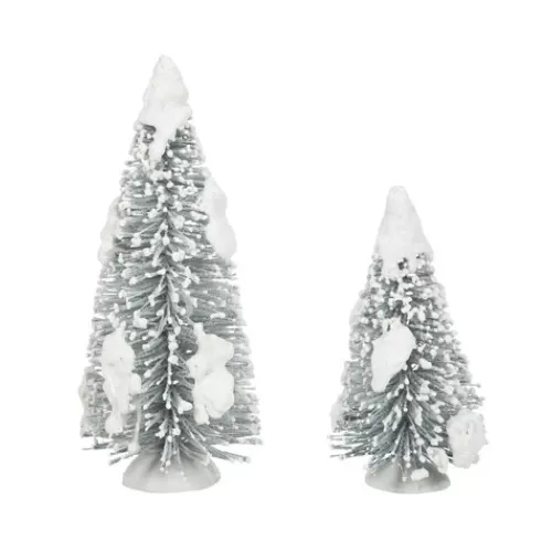 Department 56 - Villages^Tannenbaum Holiday Shop Snow Laden Trees St/2